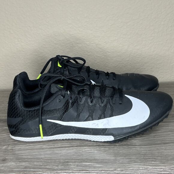 Nike Racing Zoom Rival S Track Spikes Shoes Mens Size 8 Black White 907564-017 - Picture 3 of 12